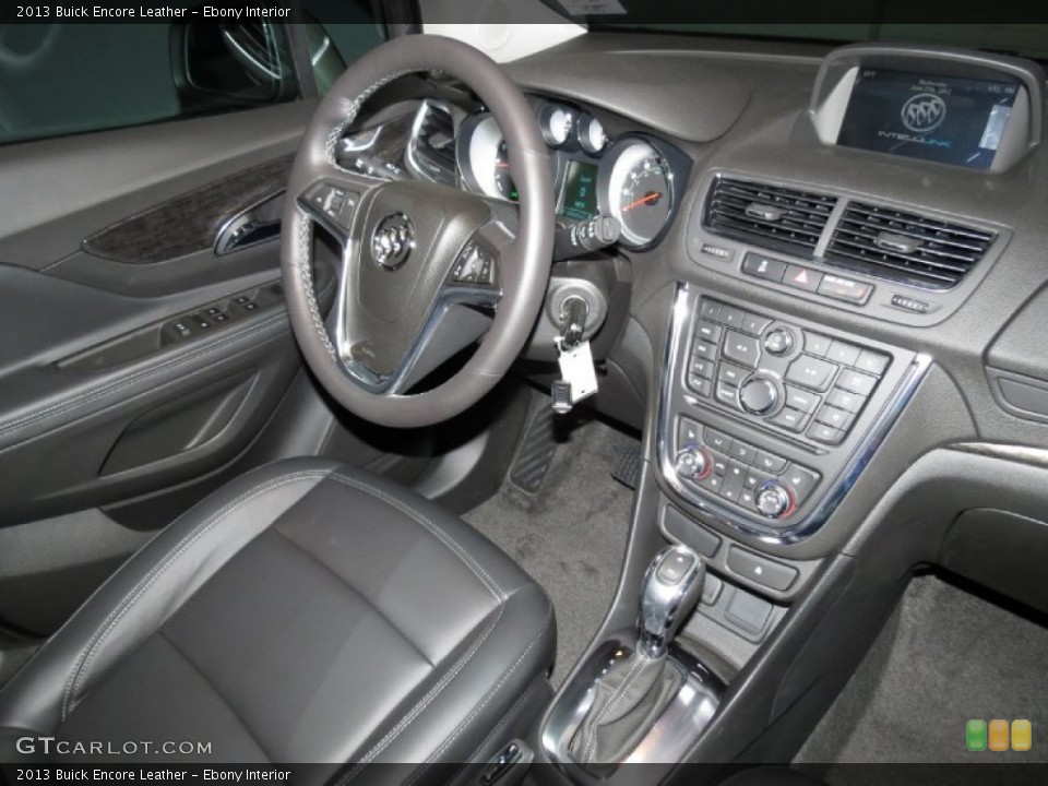 Ebony Interior Photo for the 2013 Buick Encore Leather #78646618