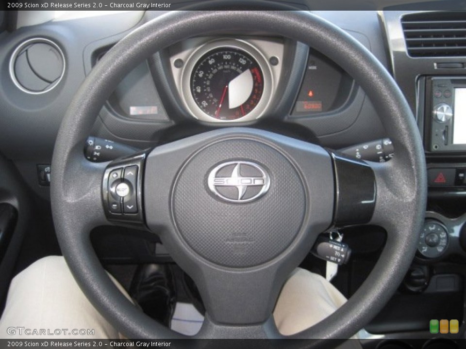 Charcoal Gray Interior Steering Wheel for the 2009 Scion xD Release Series 2.0 #78647897