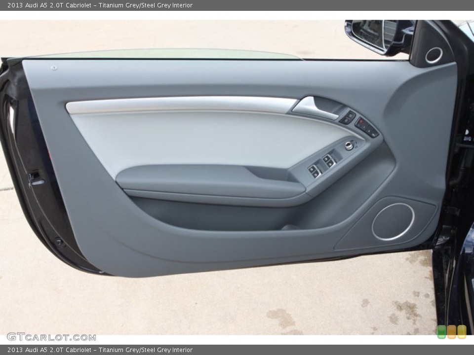 Titanium Grey/Steel Grey Interior Door Panel for the 2013 Audi A5 2.0T Cabriolet #78648636