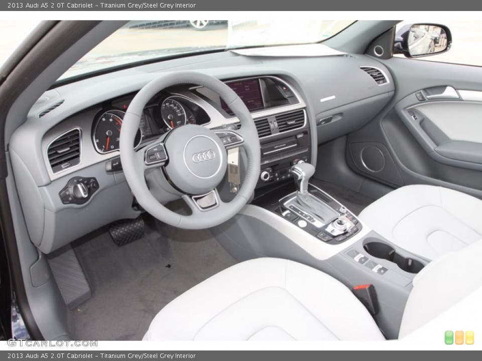 Titanium Grey/Steel Grey Interior Prime Interior for the 2013 Audi A5 2.0T Cabriolet #78648655