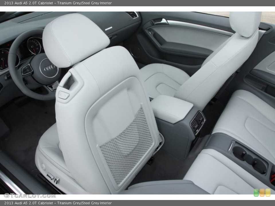 Titanium Grey/Steel Grey Interior Photo for the 2013 Audi A5 2.0T Cabriolet #78648709