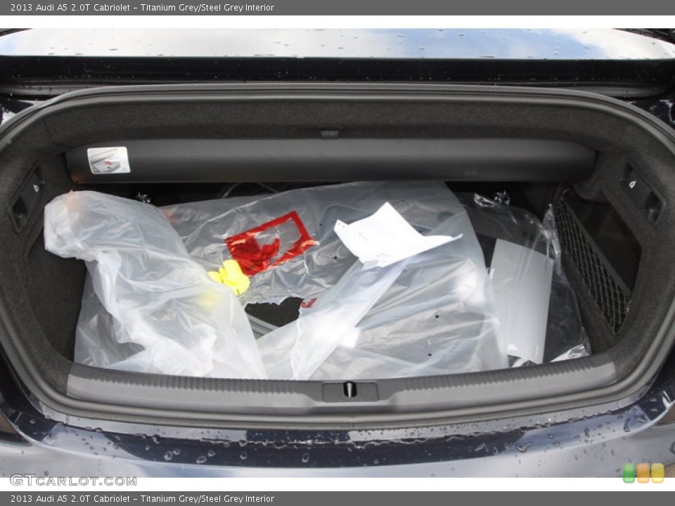 Titanium Grey/Steel Grey Interior Trunk for the 2013 Audi A5 2.0T Cabriolet #78648805