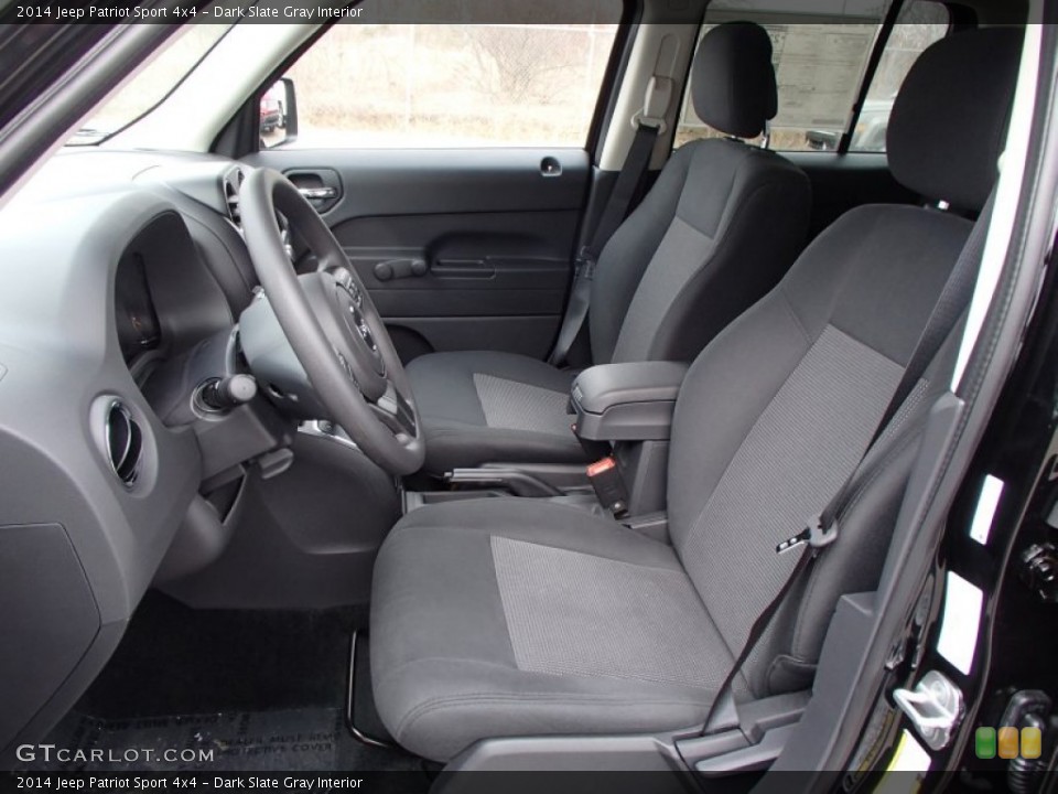 Dark Slate Gray Interior Photo for the 2014 Jeep Patriot Sport 4x4 #78648835