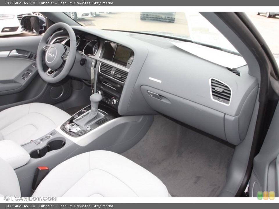 Titanium Grey/Steel Grey Interior Dashboard for the 2013 Audi A5 2.0T Cabriolet #78648844