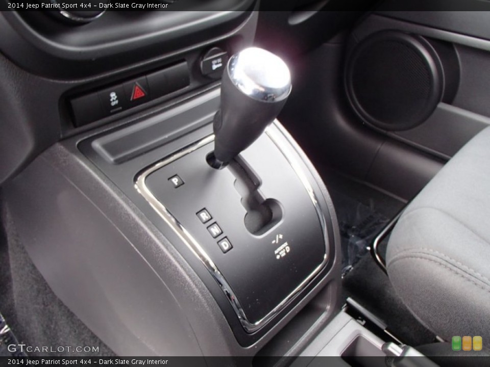 Dark Slate Gray Interior Transmission for the 2014 Jeep Patriot Sport 4x4 #78648966