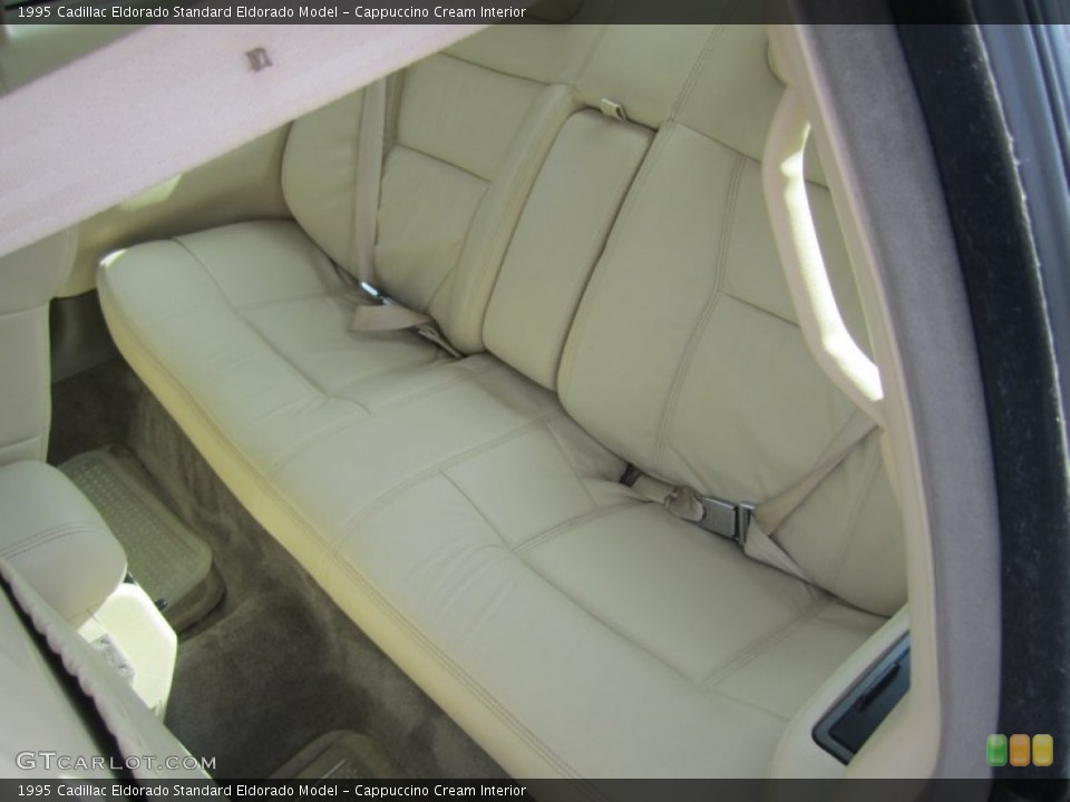 Cappuccino Cream Interior Rear Seat for the 1995 Cadillac Eldorado  #78650761