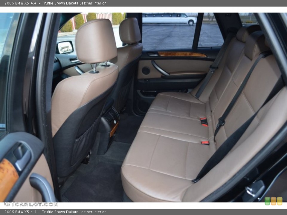 Truffle Brown Dakota Leather Interior Rear Seat for the 2006 BMW X5 4.4i #78650947