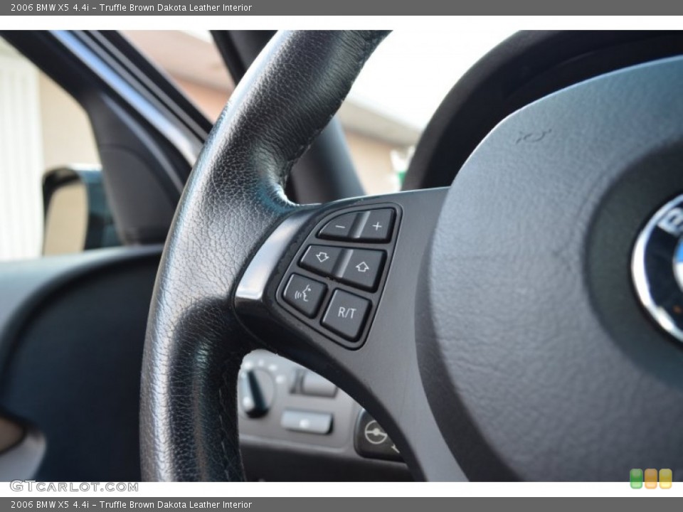 Truffle Brown Dakota Leather Interior Controls for the 2006 BMW X5 4.4i #78651024