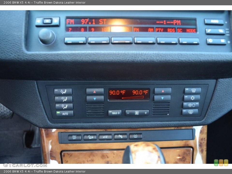 Truffle Brown Dakota Leather Interior Controls for the 2006 BMW X5 4.4i #78651061