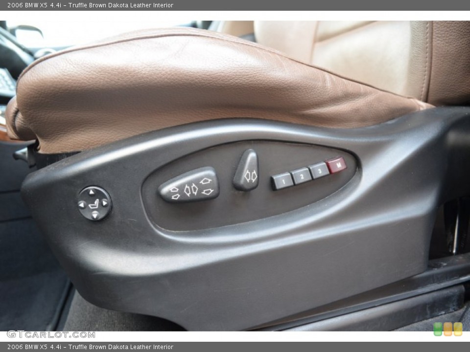 Truffle Brown Dakota Leather Interior Controls for the 2006 BMW X5 4.4i #78651110