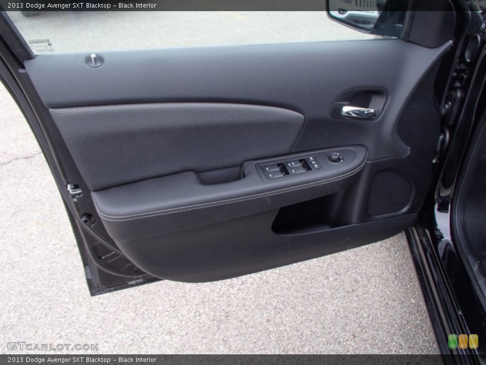 Black Interior Door Panel for the 2013 Dodge Avenger SXT Blacktop #78652198