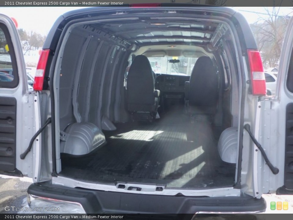 Medium Pewter Interior Trunk for the 2011 Chevrolet Express 2500 Cargo Van #78652817