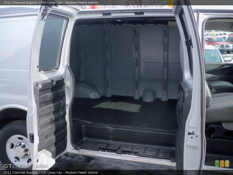 Medium Pewter Interior Trunk for the 2011 Chevrolet Express 2500 Cargo Van #78652838