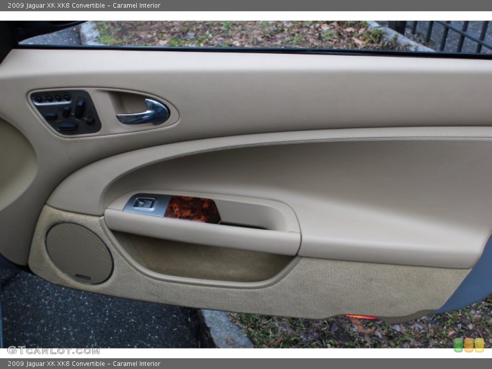 Caramel Interior Door Panel for the 2009 Jaguar XK XK8 Convertible #78653674