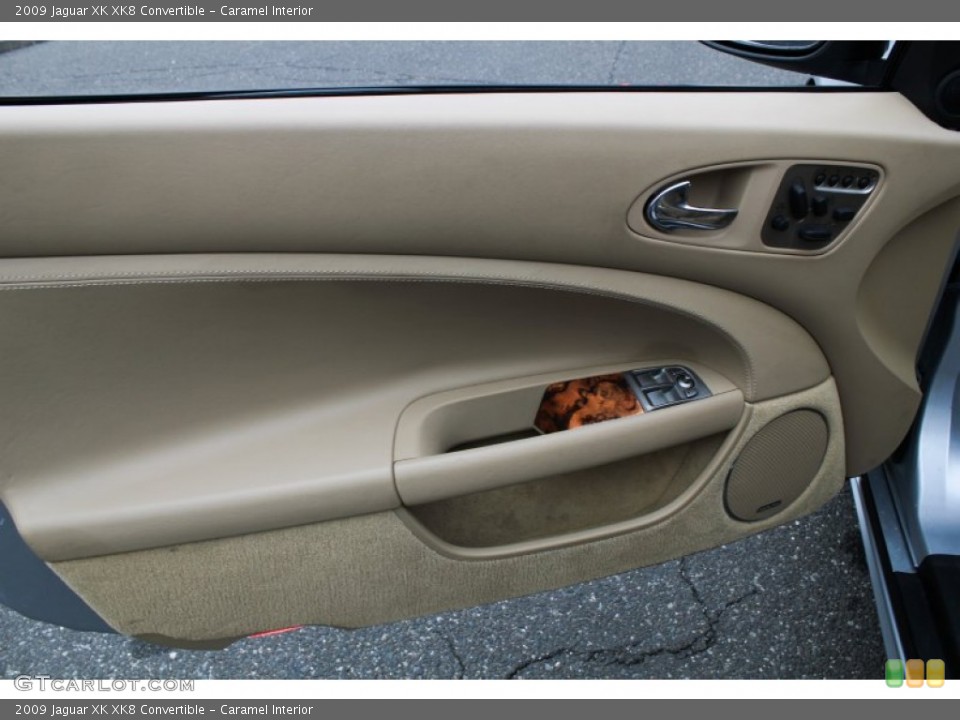 Caramel Interior Door Panel for the 2009 Jaguar XK XK8 Convertible #78653743