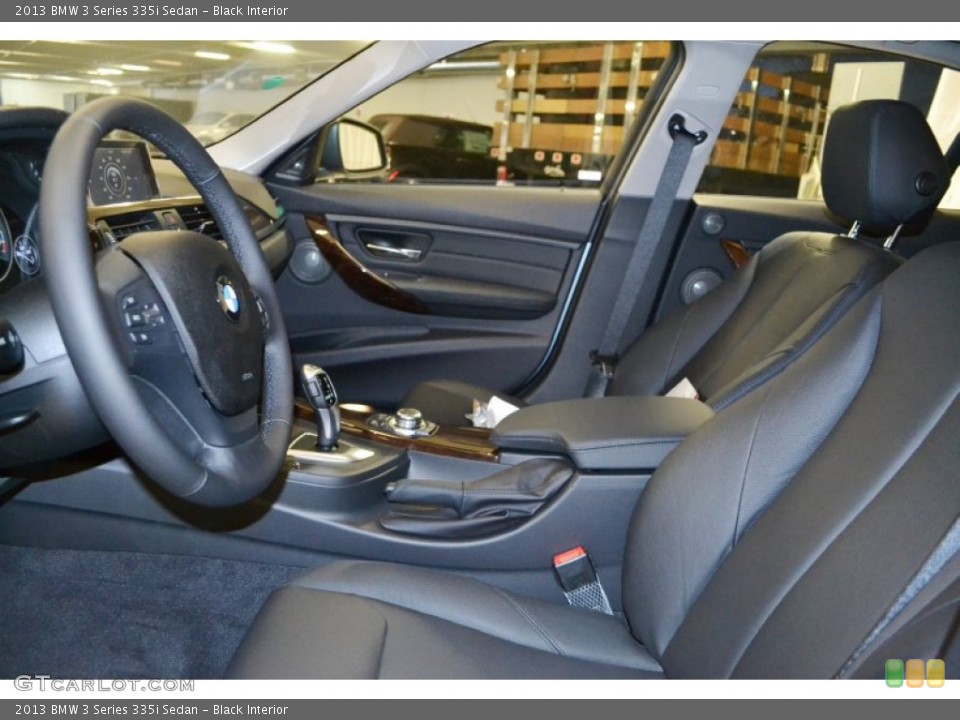 Black Interior Photo for the 2013 BMW 3 Series 335i Sedan #78654388