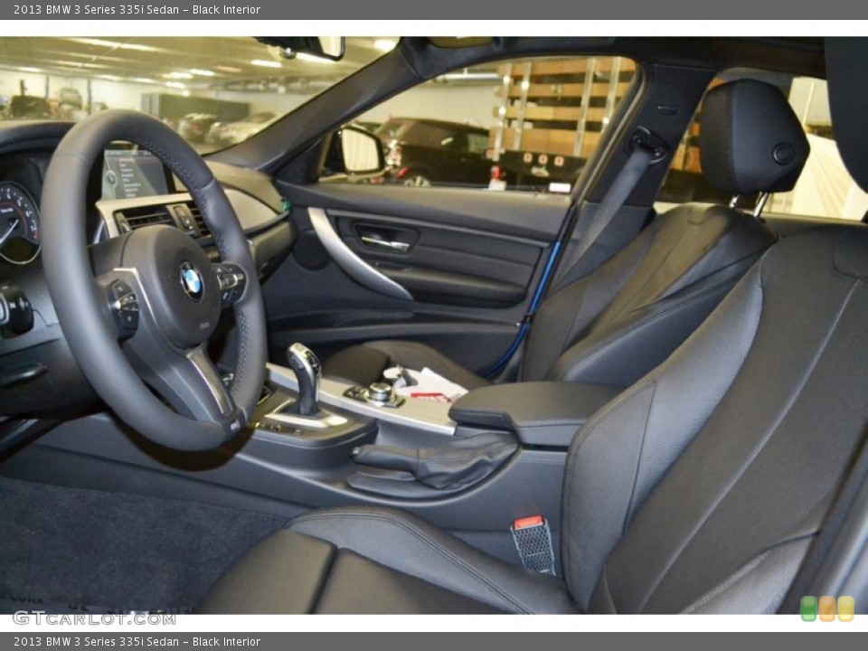 Black Interior Photo for the 2013 BMW 3 Series 335i Sedan #78654789