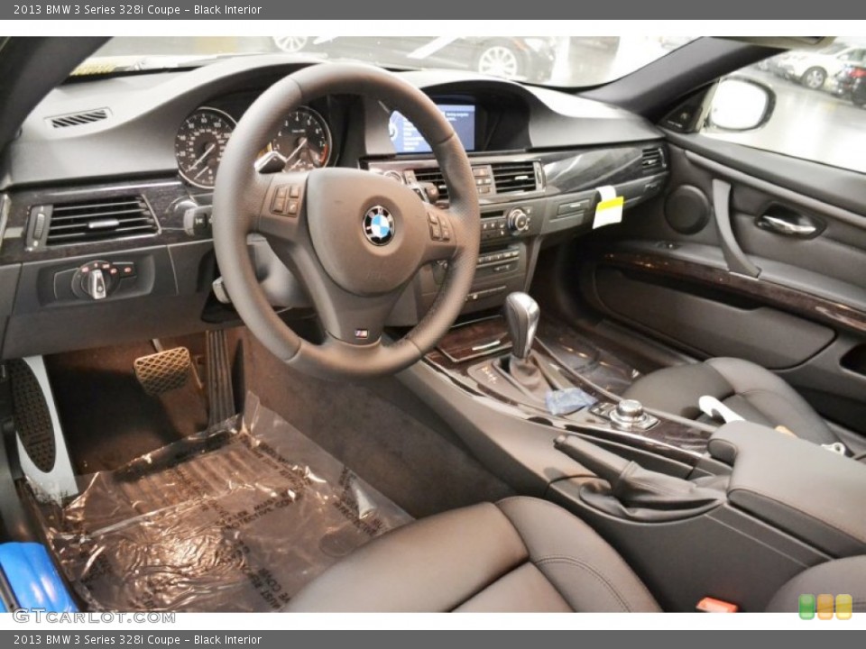 Black Interior Prime Interior for the 2013 BMW 3 Series 328i Coupe #78654985