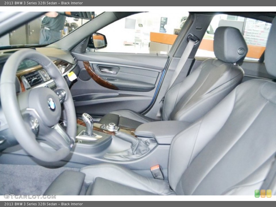 Black Interior Photo for the 2013 BMW 3 Series 328i Sedan #78655186