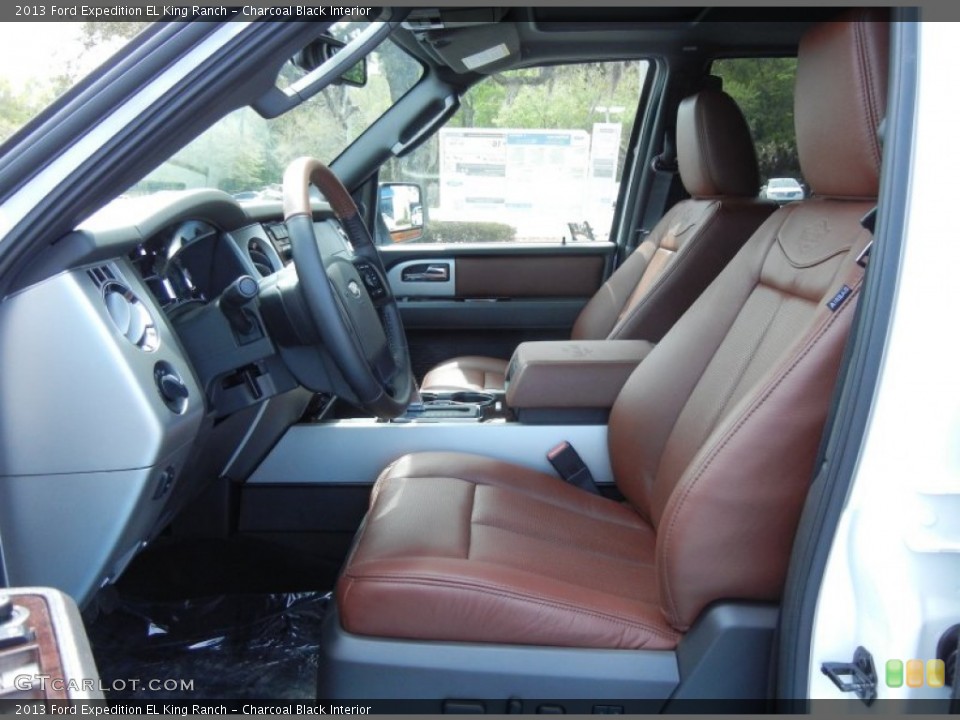 Charcoal Black Interior Photo for the 2013 Ford Expedition EL King Ranch #78655423