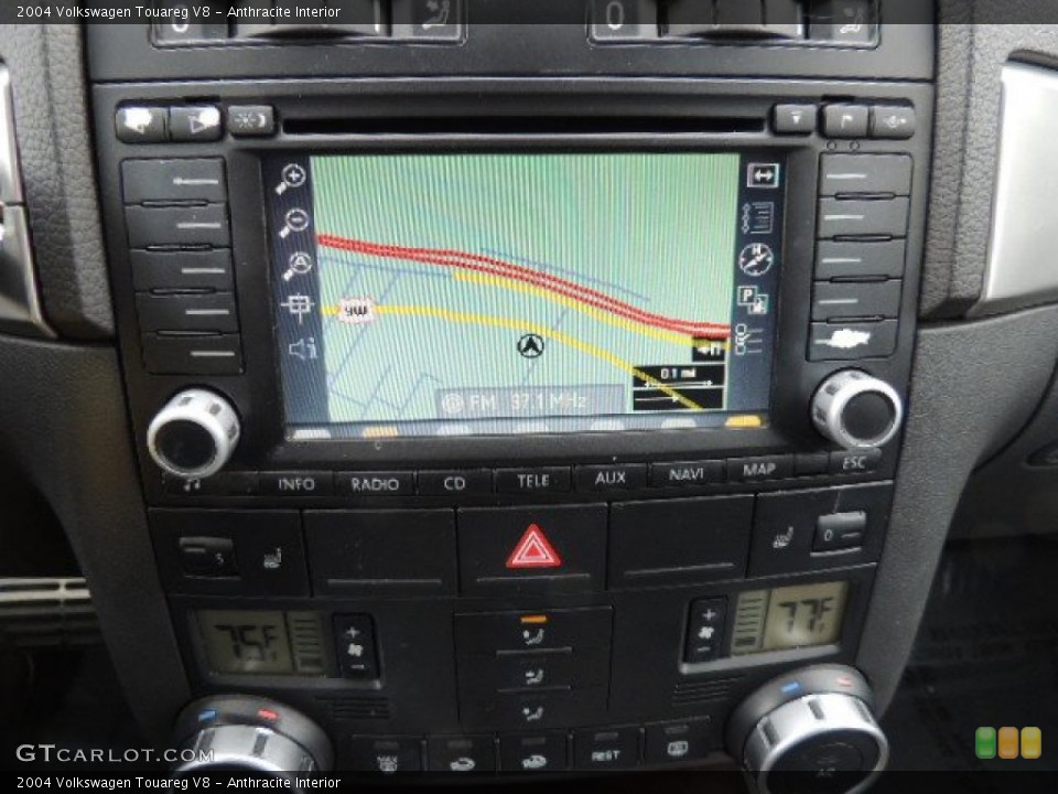 Anthracite Interior Navigation for the 2004 Volkswagen Touareg V8 #78655882