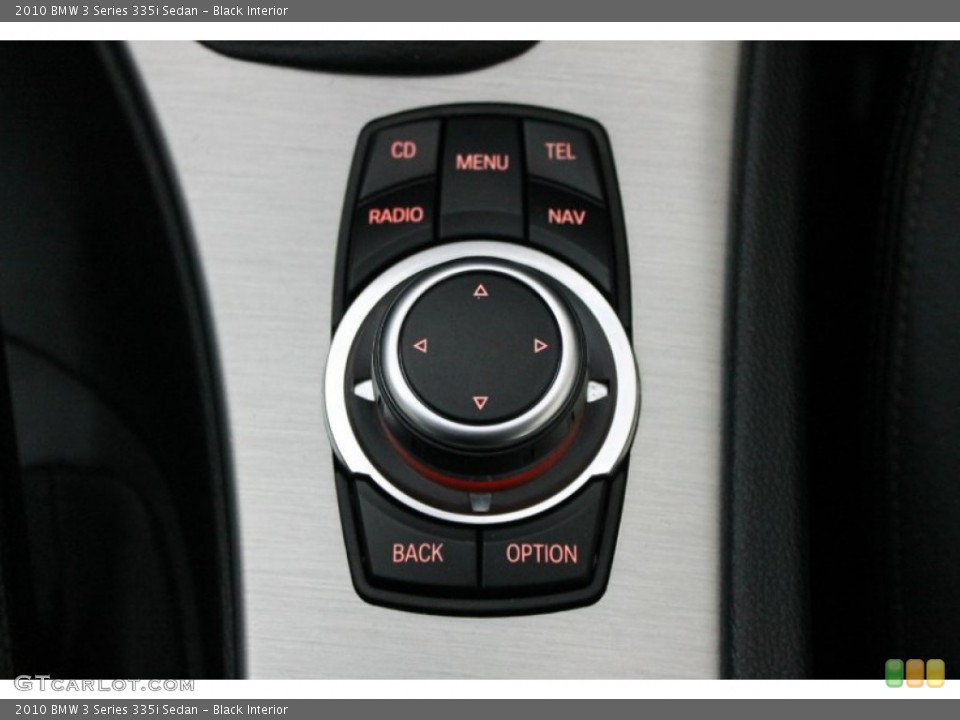 Black Interior Controls for the 2010 BMW 3 Series 335i Sedan #78657460