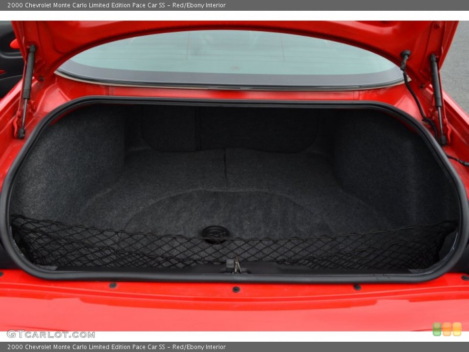 Red/Ebony Interior Trunk for the 2000 Chevrolet Monte Carlo Limited Edition Pace Car SS #78657595