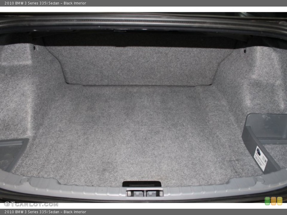 Black Interior Trunk for the 2010 BMW 3 Series 335i Sedan #78657724