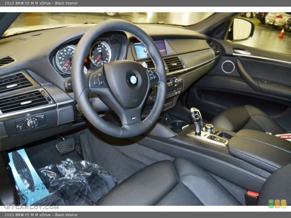 Black Interior Prime Interior for the 2013 BMW X5 M M xDrive #78657770
