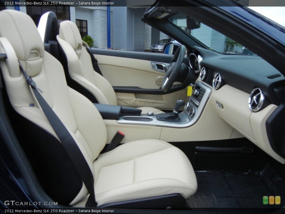 Sahara Beige Interior Front Seat for the 2012 Mercedes-Benz SLK 250 Roadster #78657946