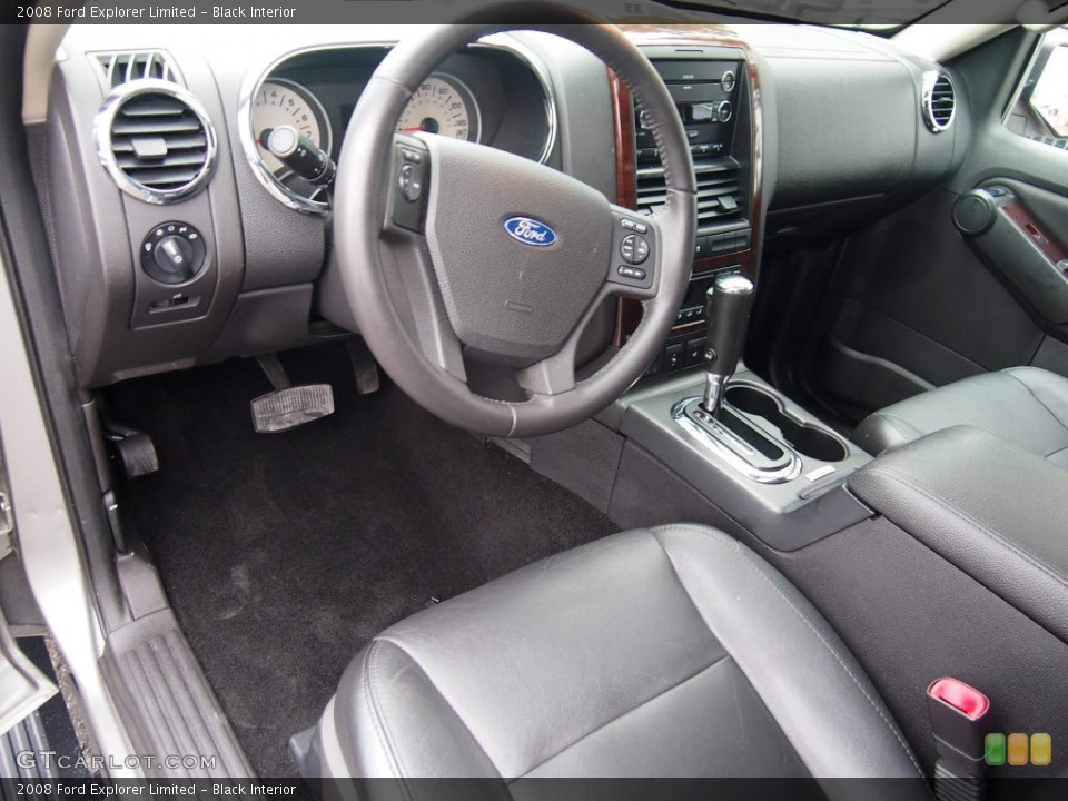 Black Interior Photo for the 2008 Ford Explorer Limited #78658198