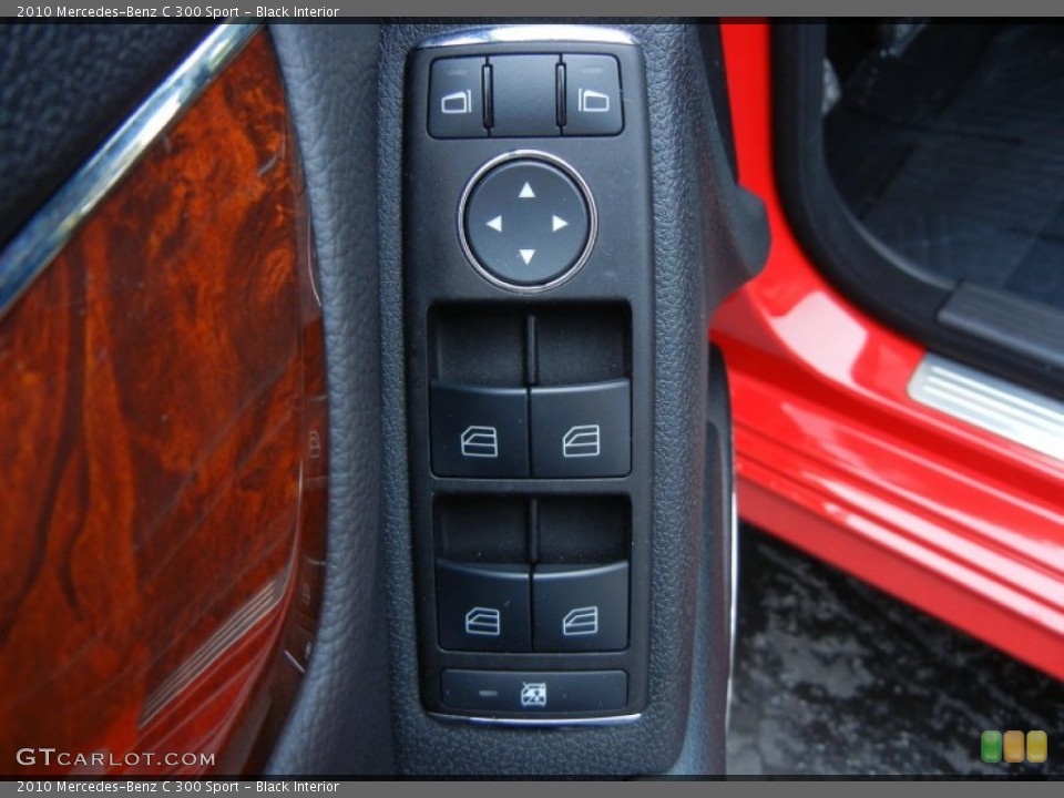 Black Interior Controls for the 2010 Mercedes-Benz C 300 Sport #78659127