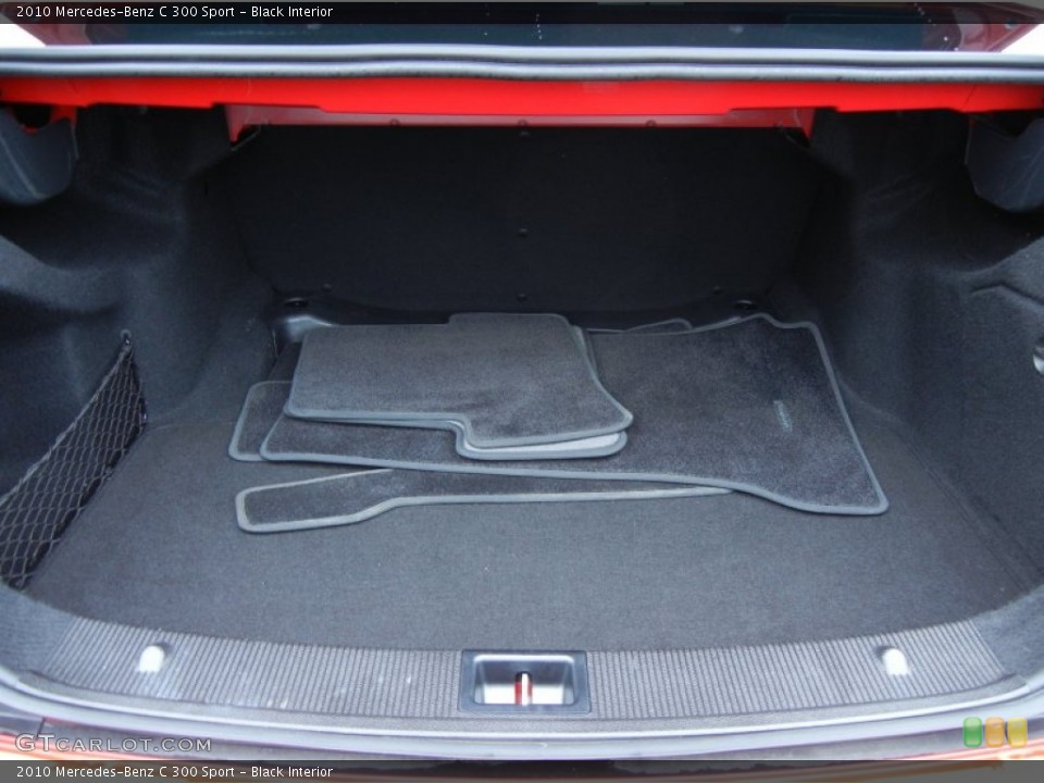Black Interior Trunk for the 2010 Mercedes-Benz C 300 Sport #78659383