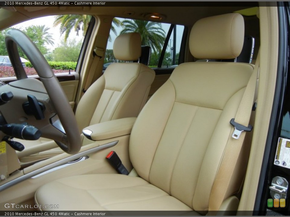 Cashmere Interior Front Seat for the 2010 Mercedes-Benz GL 450 4Matic #78659734