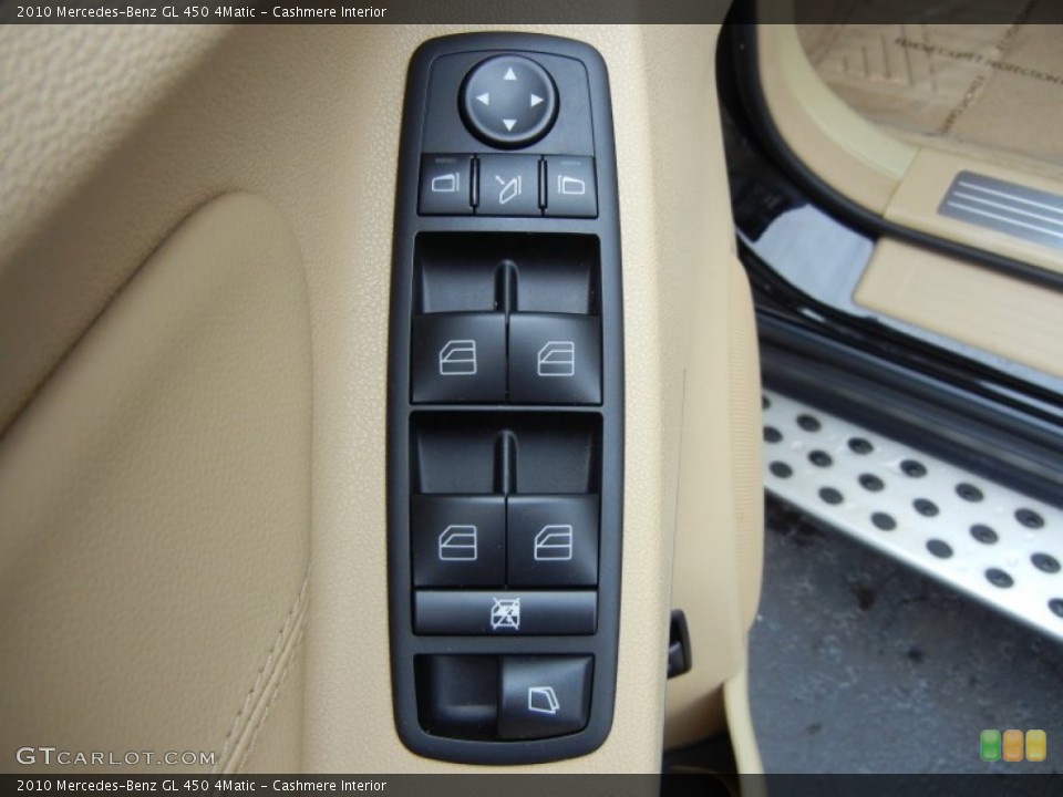 Cashmere Interior Controls for the 2010 Mercedes-Benz GL 450 4Matic #78659752