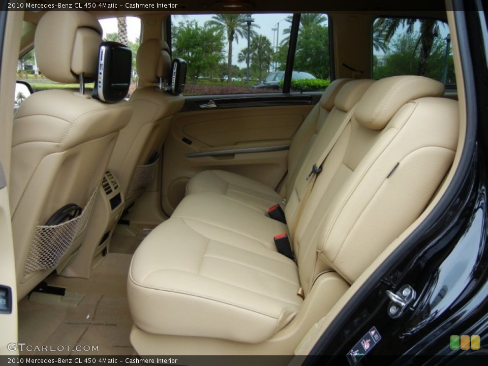 Cashmere Interior Rear Seat for the 2010 Mercedes-Benz GL 450 4Matic #78659772