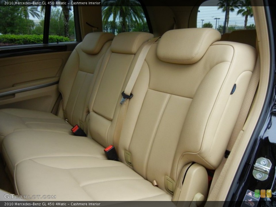 Cashmere Interior Rear Seat for the 2010 Mercedes-Benz GL 450 4Matic #78659790