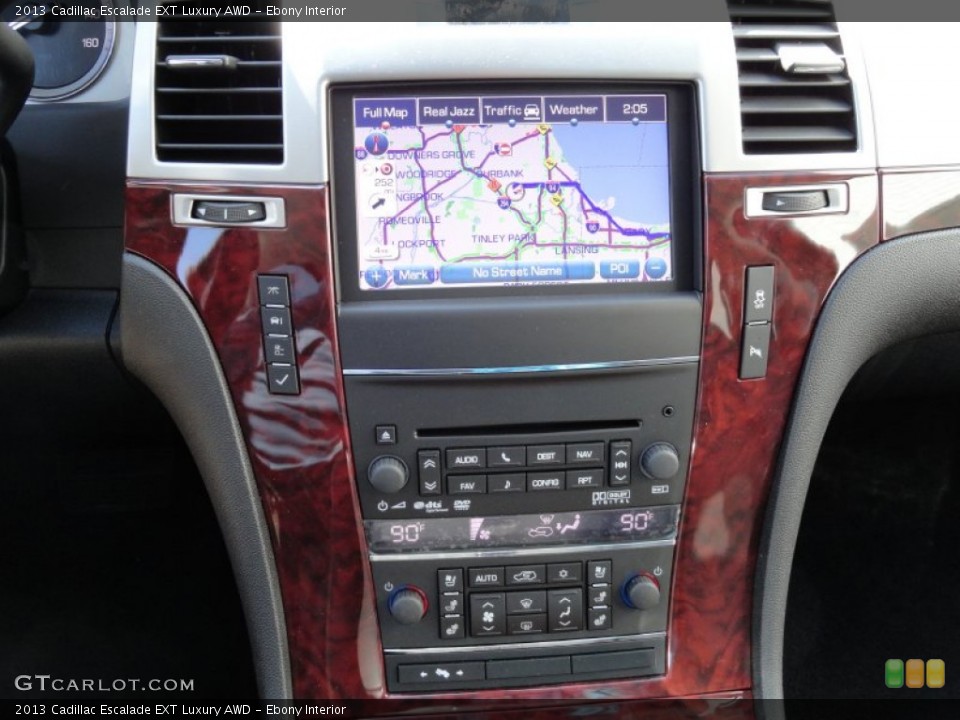 Ebony Interior Navigation for the 2013 Cadillac Escalade EXT Luxury AWD #78659811