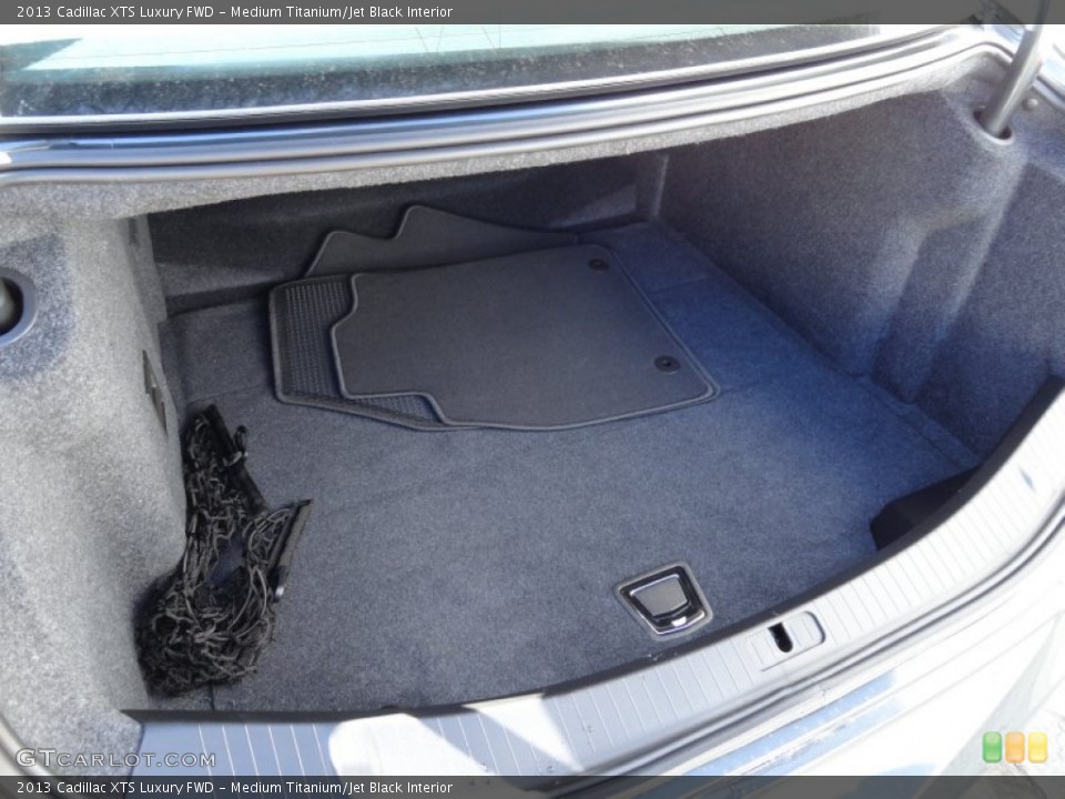 Medium Titanium/Jet Black Interior Trunk for the 2013 Cadillac XTS Luxury FWD #78660055