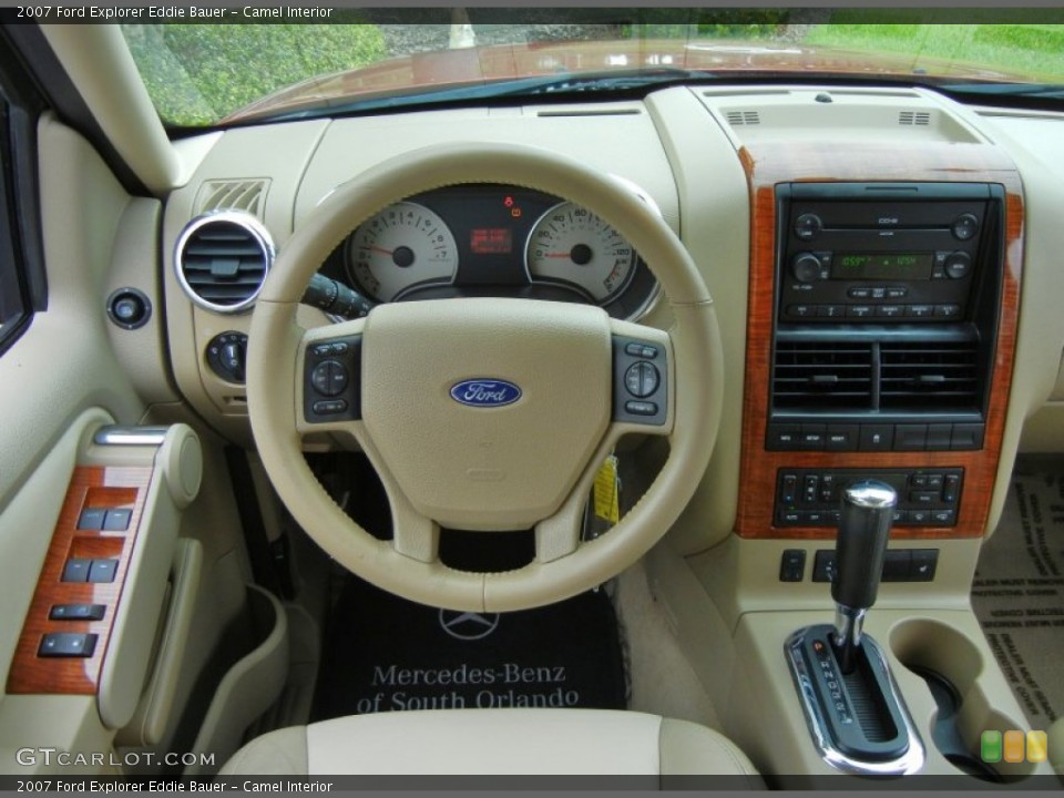 Camel Interior Dashboard for the 2007 Ford Explorer Eddie Bauer #78660571