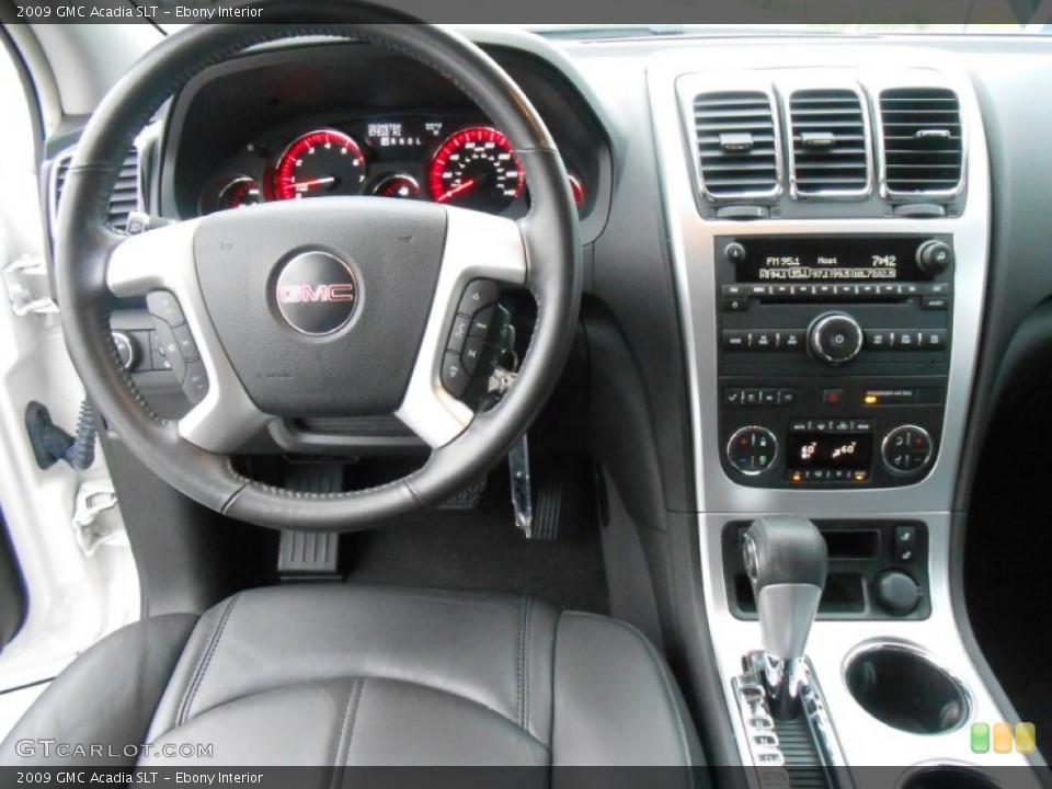 Ebony Interior Dashboard for the 2009 GMC Acadia SLT #78660832
