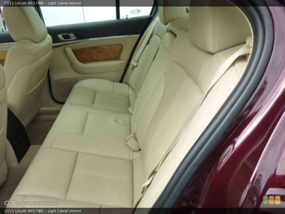 Light Camel Interior Rear Seat for the 2011 Lincoln MKS FWD #78661137