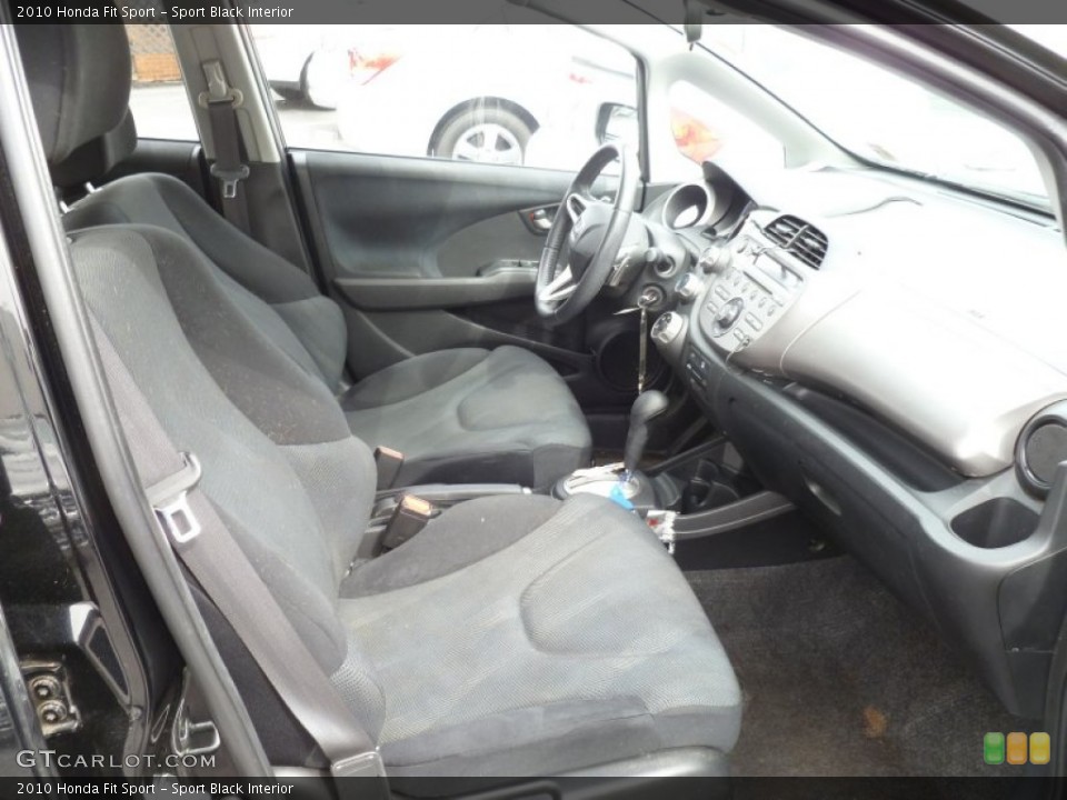 Sport Black Interior Photo for the 2010 Honda Fit Sport #78661416