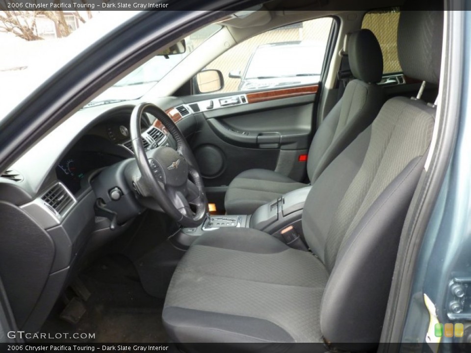 Dark Slate Gray Interior Front Seat for the 2006 Chrysler Pacifica Touring #78661780