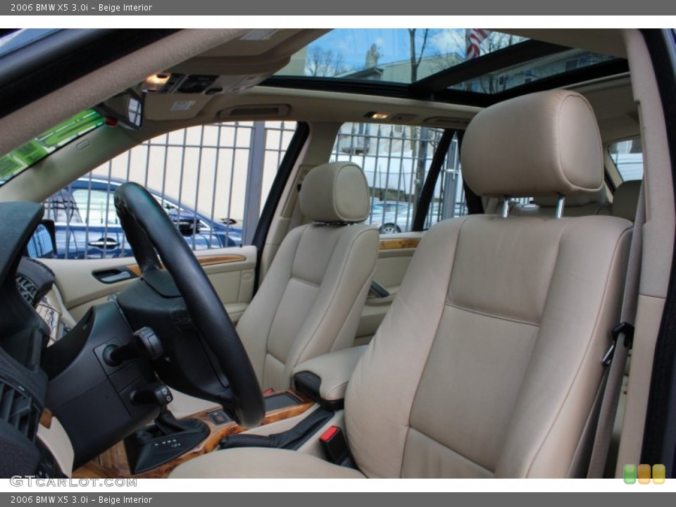Beige Interior Photo for the 2006 BMW X5 3.0i #78661813