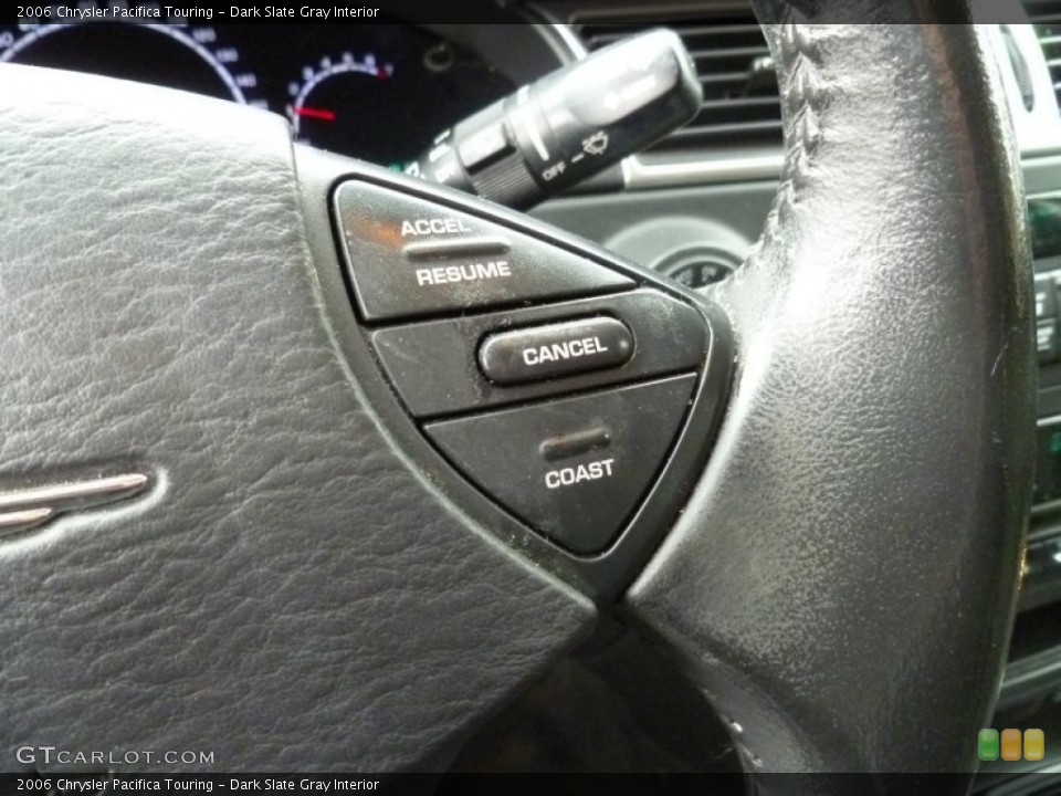 Dark Slate Gray Interior Controls for the 2006 Chrysler Pacifica Touring #78661966