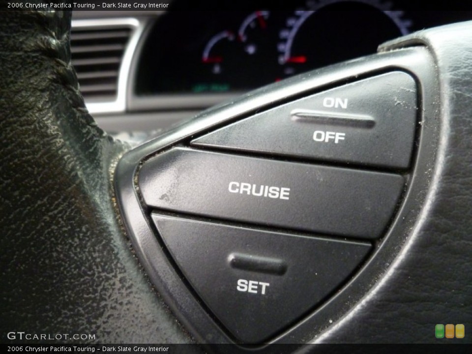 Dark Slate Gray Interior Controls for the 2006 Chrysler Pacifica Touring #78661987