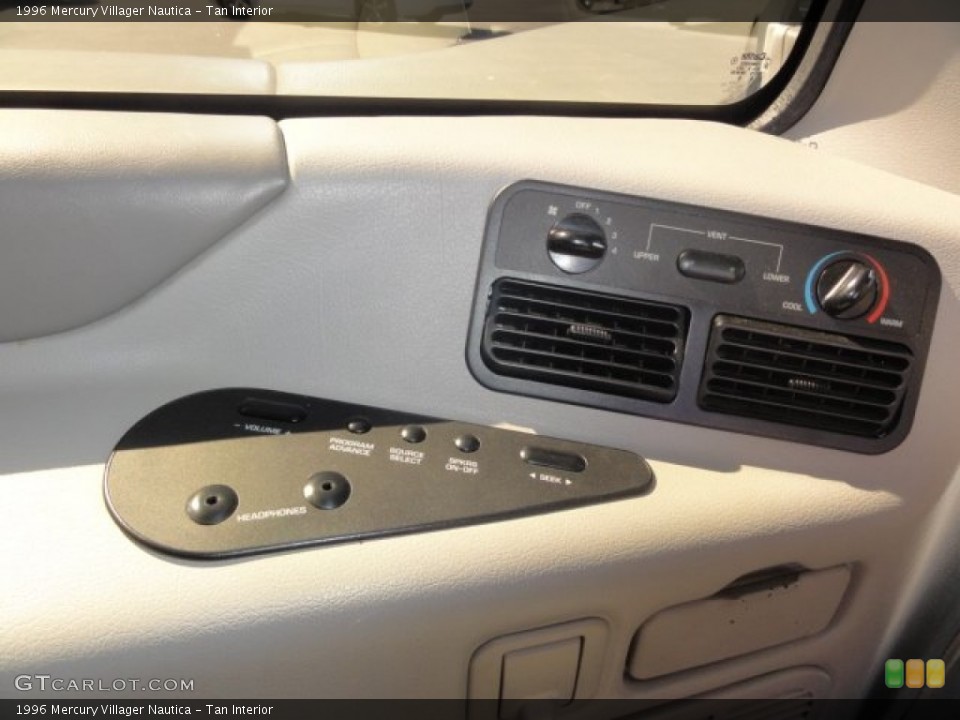 Tan Interior Controls for the 1996 Mercury Villager Nautica #78662902