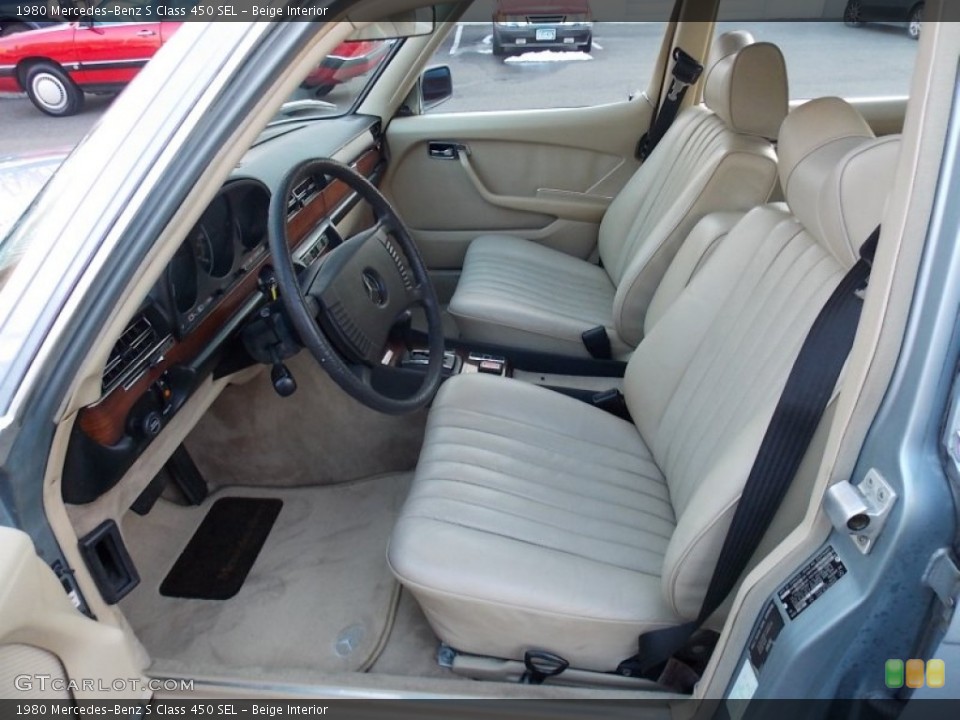 Beige Interior Photo for the 1980 Mercedes-Benz S Class 450 SEL #78663355