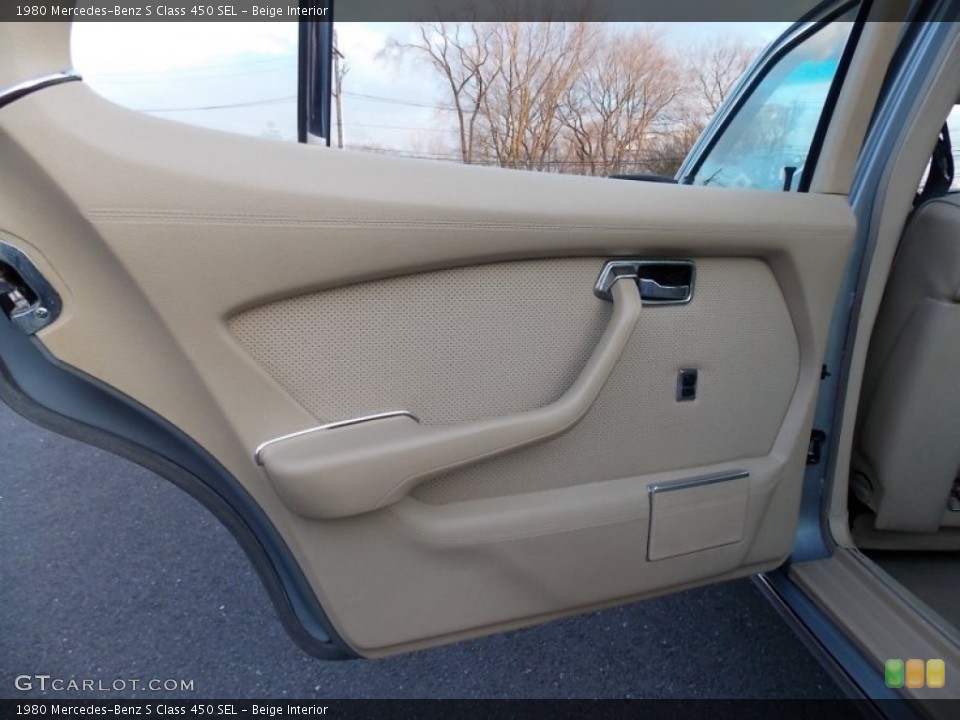 Beige Interior Door Panel for the 1980 Mercedes-Benz S Class 450 SEL #78663502